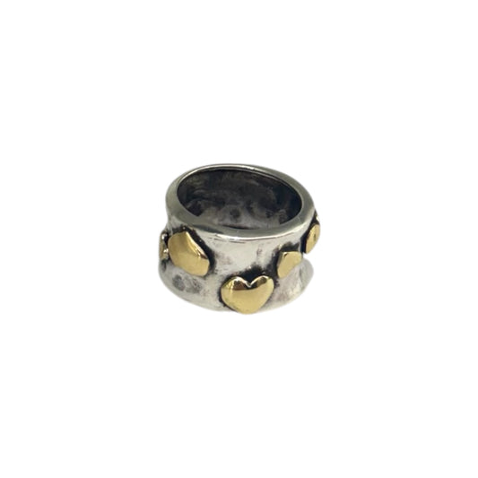 Fascia argento con Cuori
