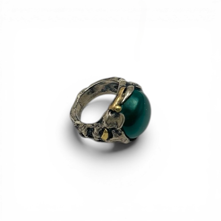 Anello Agata Verde