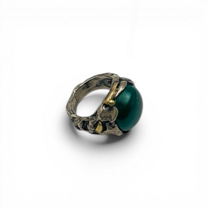 Anello Agata Verde