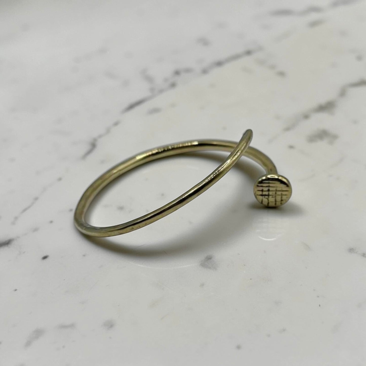 Bracciale Chiodo in Bronzo Regolabile