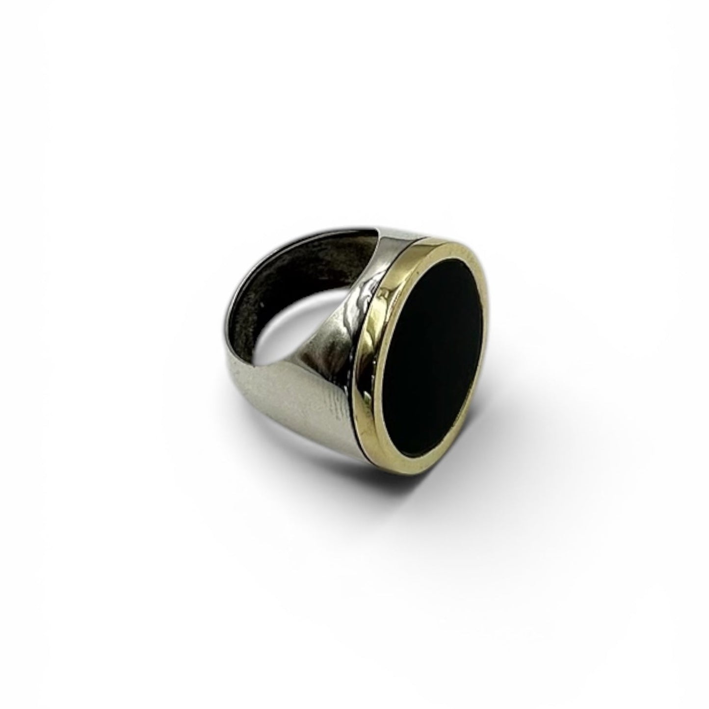 Anello Argento Onice