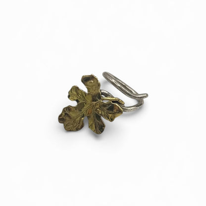Anello Foglia regolabile