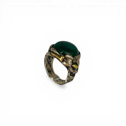 Anello Agata Verde