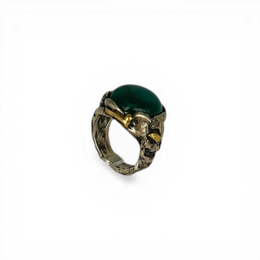 Anello Agata Verde