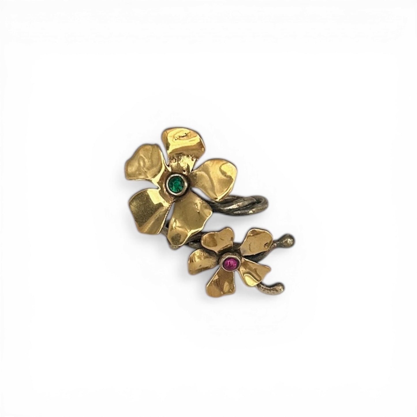 Anello Fiori Regolabile