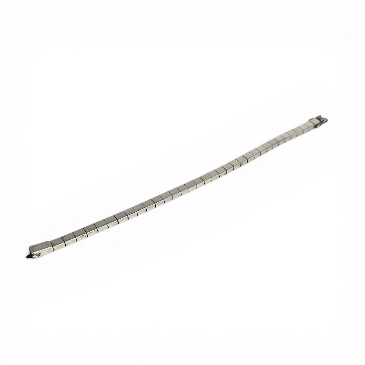 Bracciale Argento Maglia Tennis