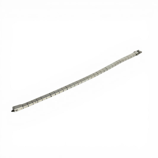 Bracciale Argento Maglia Tennis