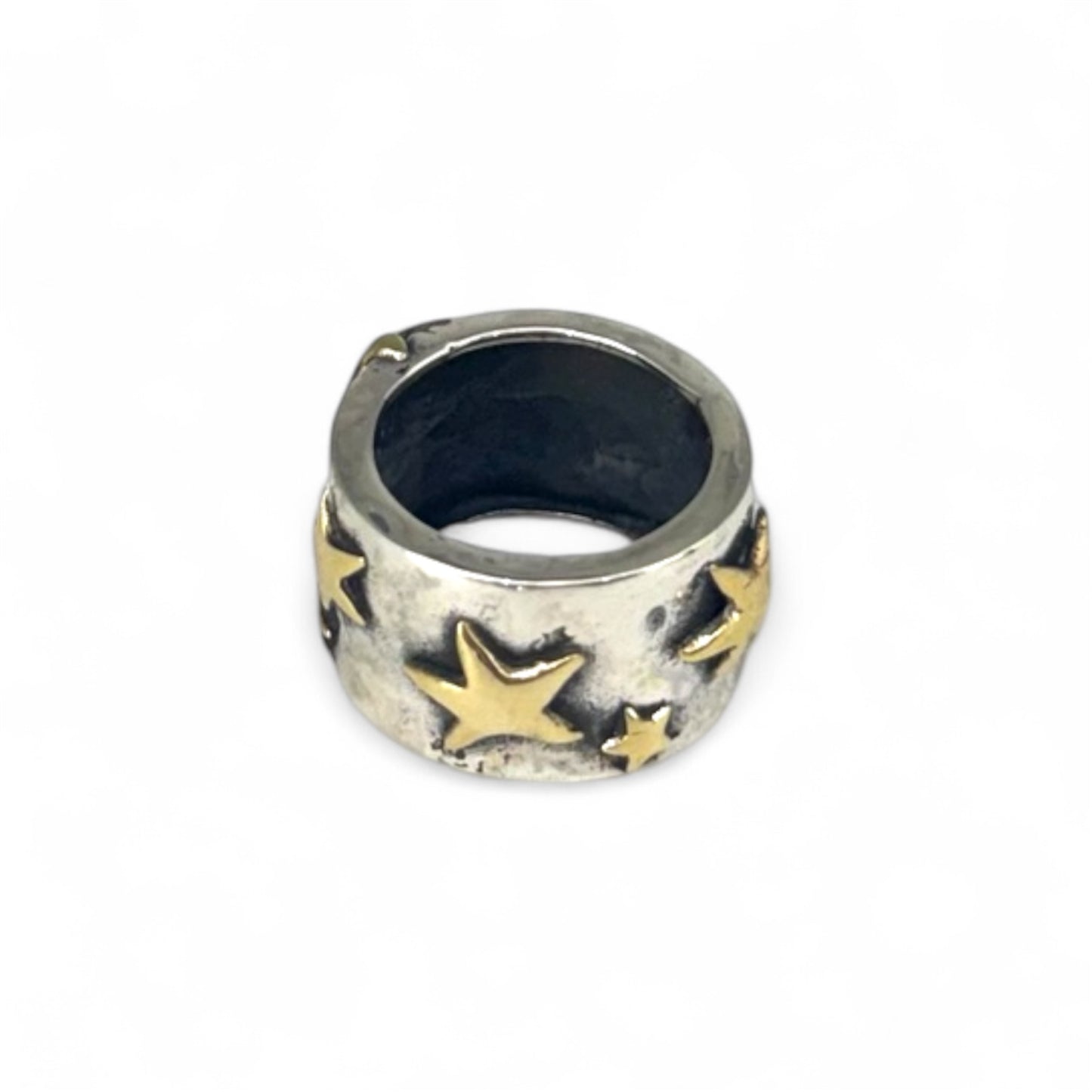 Fascia argento con stelle
