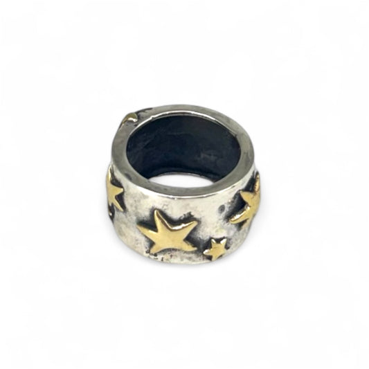 Fascia argento con stelle