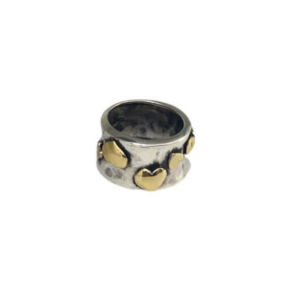 Fascia argento con Cuori