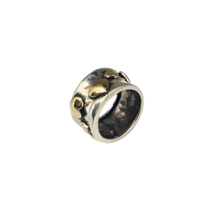 Fascia argento con Cuori